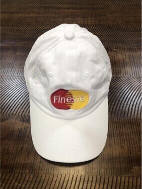 Finesse Mastercard Cap Dad Cap Dad Hat White One Size. Baseball Hat